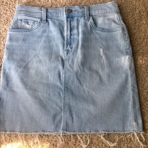 J Brand High Rise Skirt